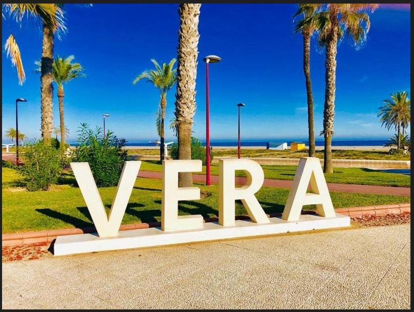 Apartamento Primera Linea De Playa Las Marinas Вера Екстериор снимка